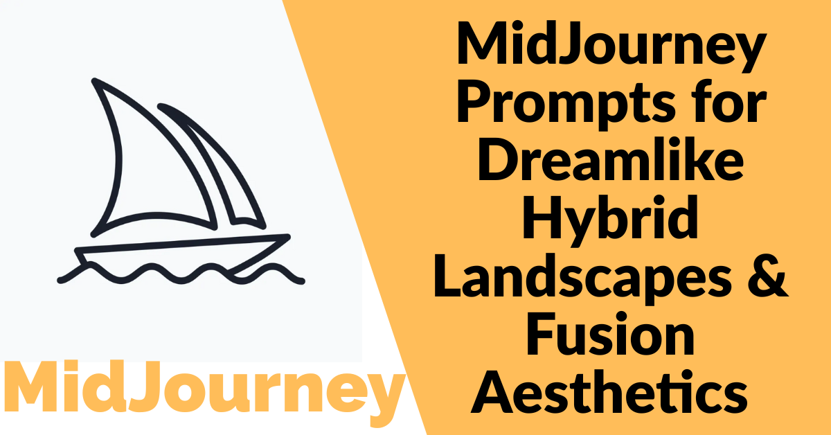 MidJourney Prompts for Dreamlike Hybrid Landscapes & Fusion Aesthetics
