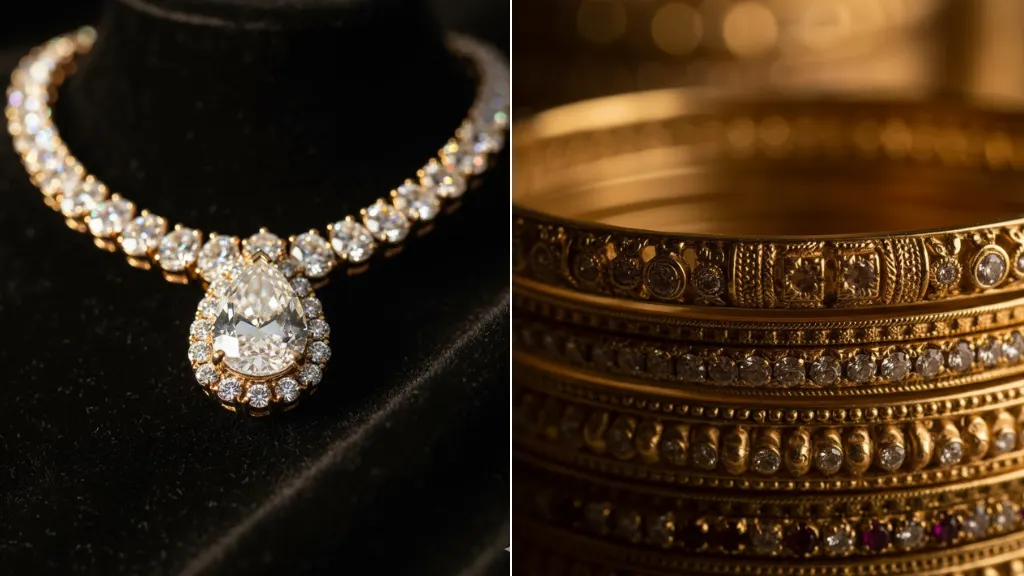 AI Image Prompts Jewelry Close-Ups, Texture & Reflection Shots