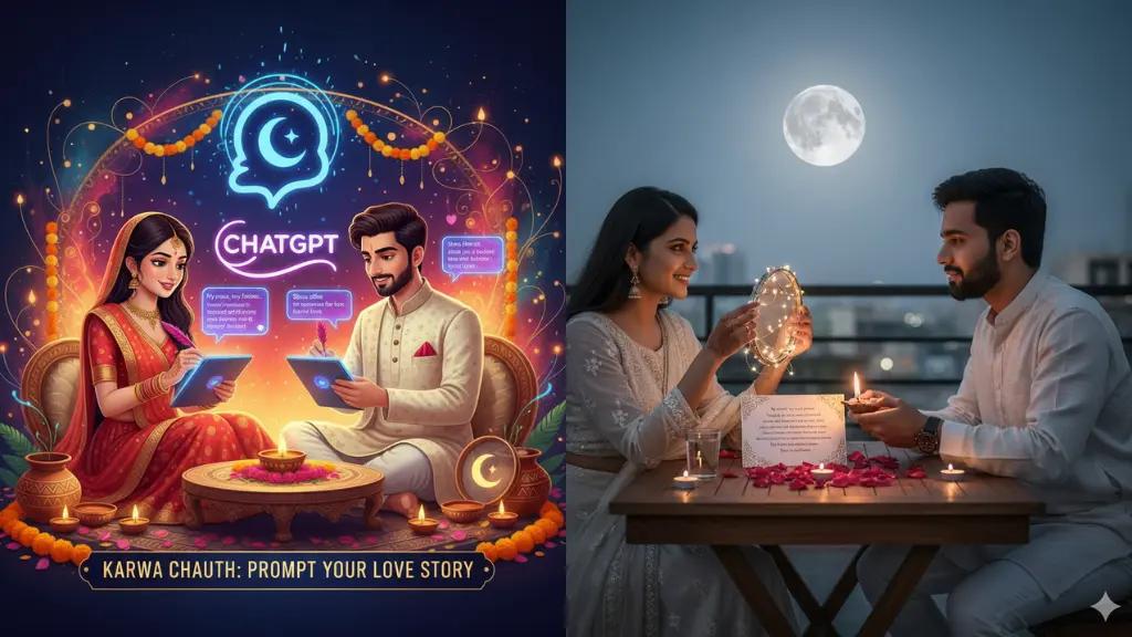 ChatGPT Prompts to Craft Karwa Chauth Vows & Poetic Messages