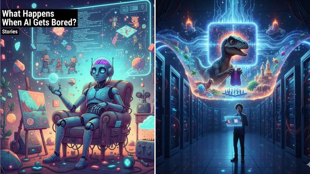 🧠 ChatGPT Prompts to Write “What Happens When AI Gets Bored?” Stories