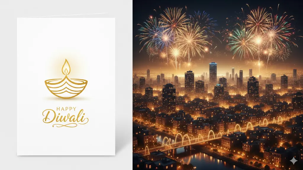 DALL·E Prompts for Diwali Poster & Greeting Design Concepts