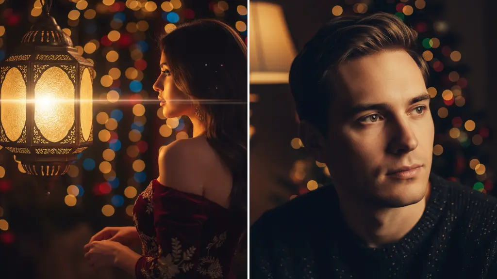 Leonardo AI Prompts Cinematic Festival Portraits with Lamp Glow