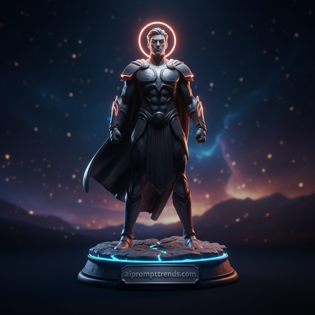 Leonardo AI Prompts for Cinematic 3D Portraits & Figurine Effects