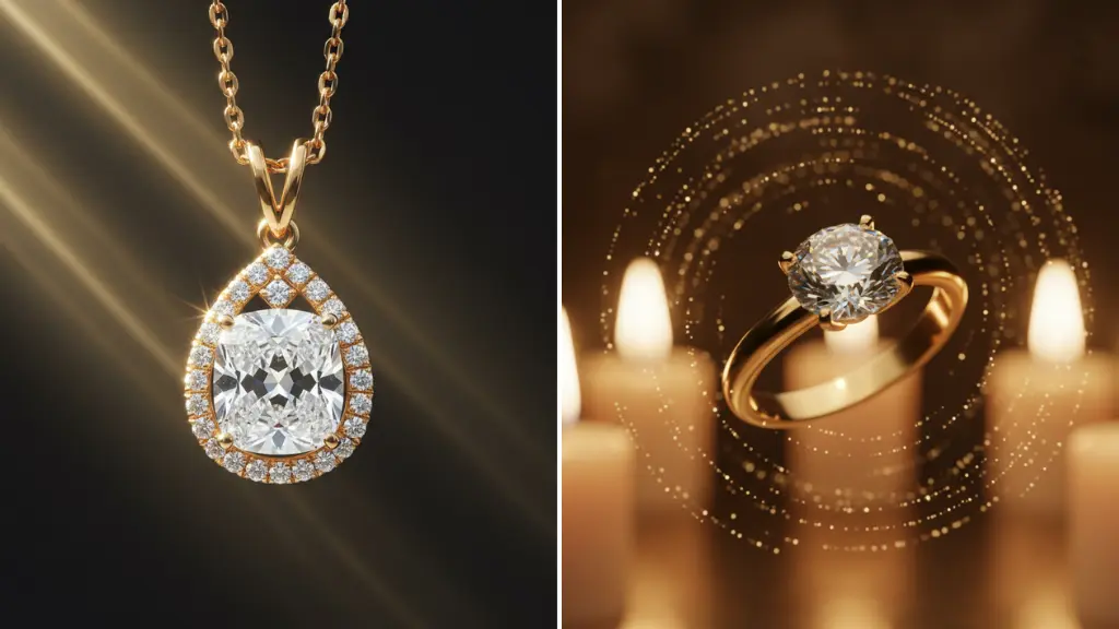 Sora Video Prompts Gold Jewellery Reveal Animation