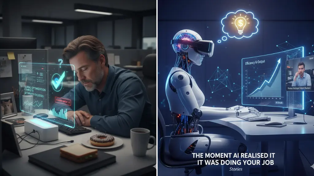 Viral Hook Prompt “The Moment AI Realised It Was Doing Your Job”