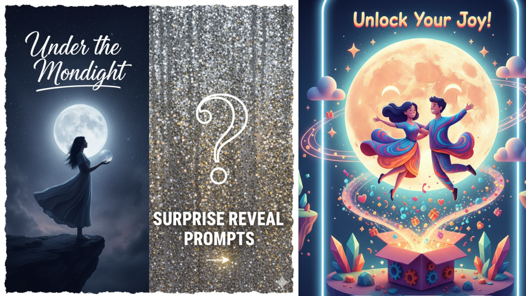 Viral Reels Hooks “Under the Moonlight” & Surprise Reveal Prompts